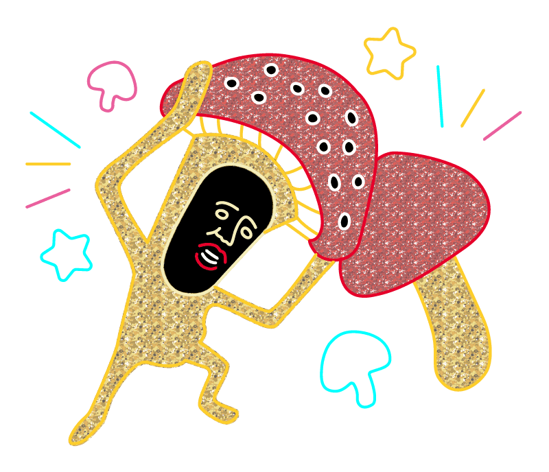 ベニキノコビト