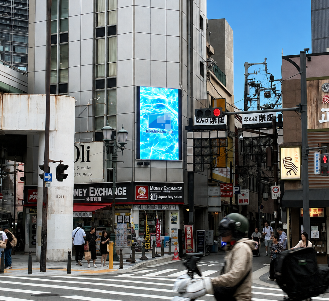 大阪ミナミの防火地域にファイヤーガードビジョン™が登場